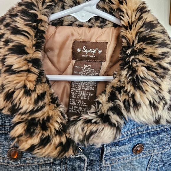 y2k girls denim jacket - Picture 2 of 2